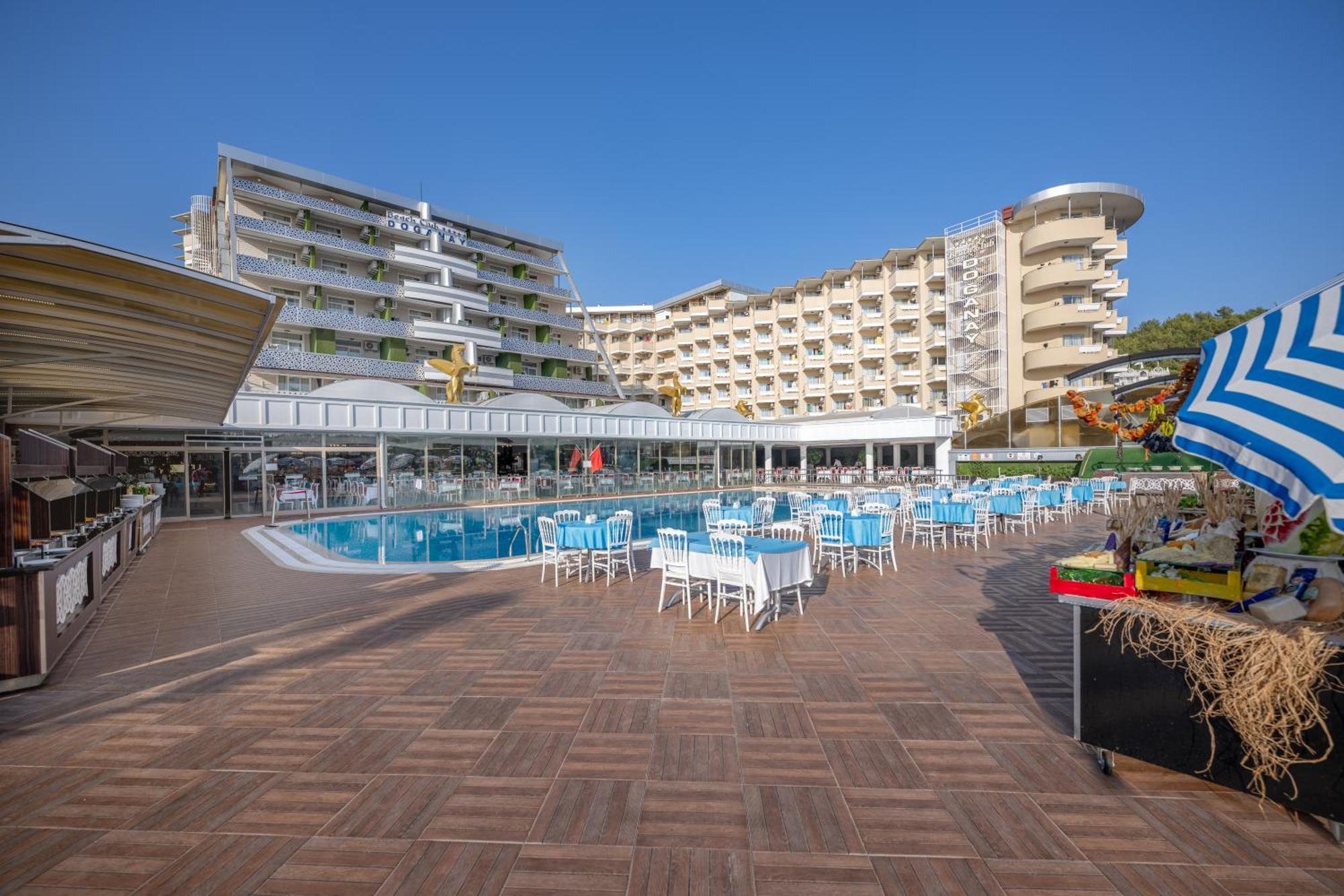 Beach Club Doganay Hotel Konakli Bagian luar foto
